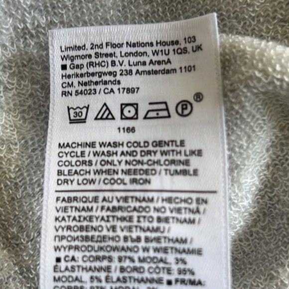 Athleta Pranayama Wrap, light heather gray, Size: XXS, NWT. MSRP: $89.00 - Picture 7 of 8